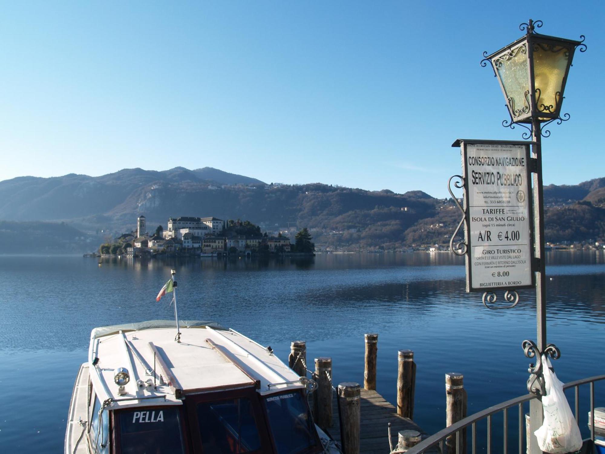 -Ortaflats- Appartamenti Imbarcadero & Palazzotto Orta San Giulio Zewnętrze zdjęcie