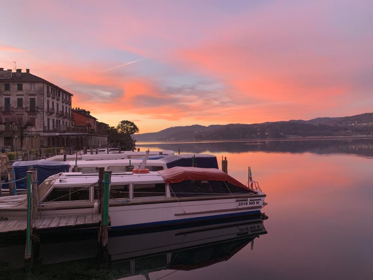 -Ortaflats- Appartamenti Imbarcadero & Palazzotto Orta San Giulio Zewnętrze zdjęcie